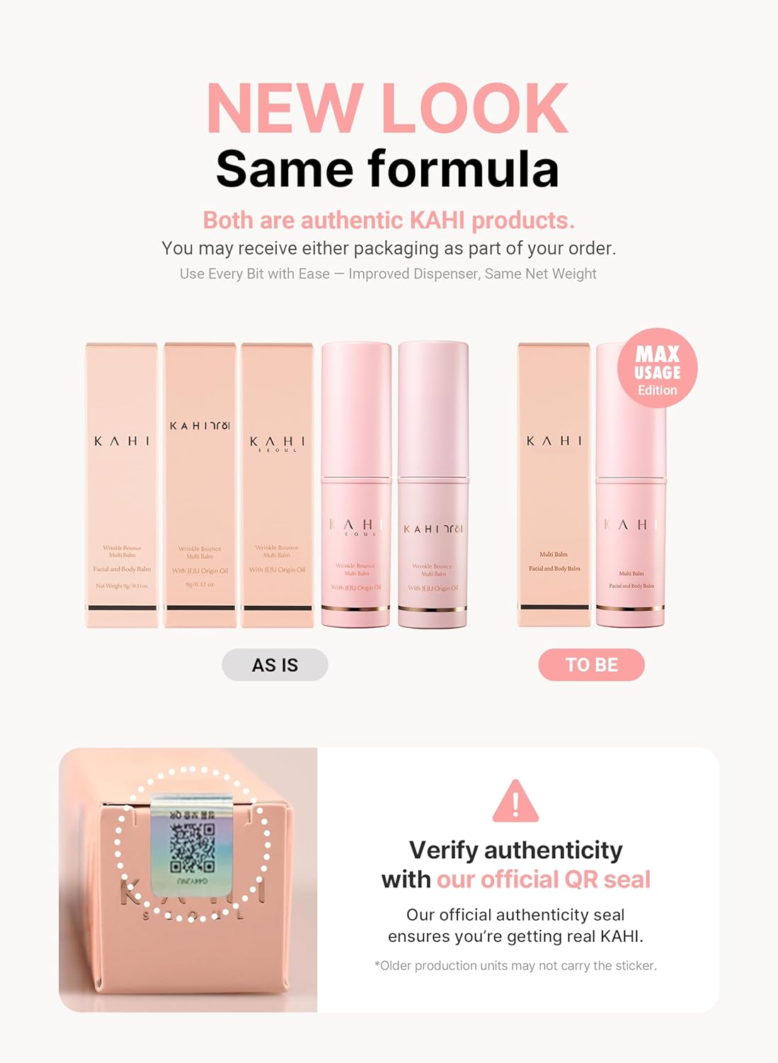 Kahi Seoul multi balm (Wrinkle & Glow Care Stick)