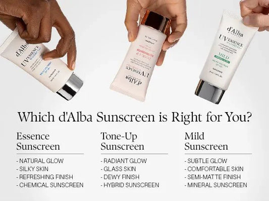 [d'Alba] UV Essence Waterfull+ Tone-up Pink Correcting Sunscreen OTC Ver. (US FDA STANDARD) 50ml 정품 달바 선크림